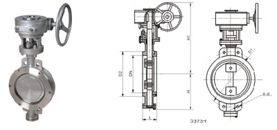 d373h蝶阀