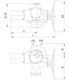 户外型电动装置