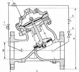 减压阀结构图