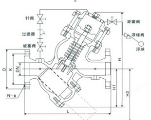 过滤减压阀