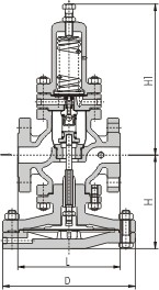 蒸汽减压阀结构