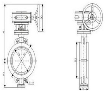 D373H-10/16/25/不锈钢硬密封蝶阀