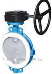 衬氟对夹式蝶阀